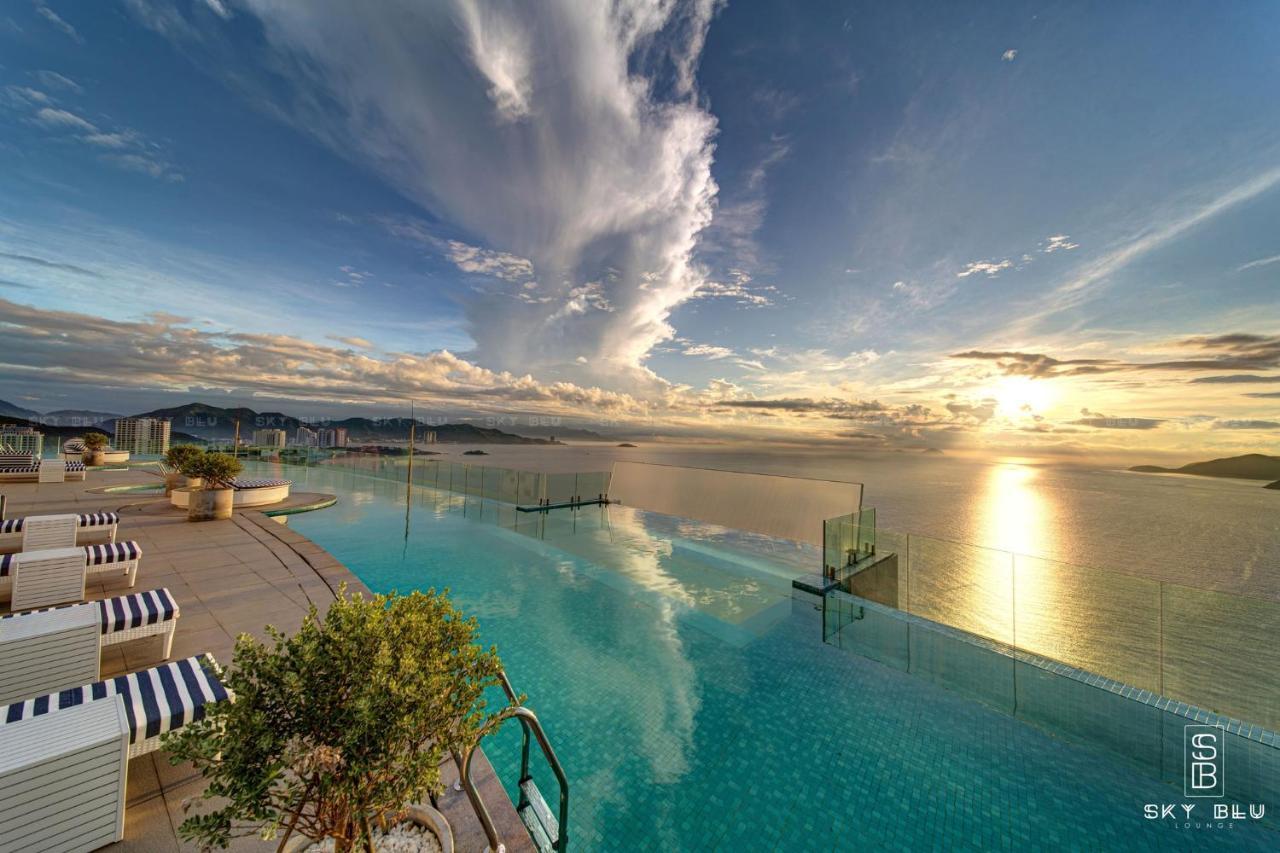 Panorama Central Nha Trang- Vietnam'S Highest Infinitive Rooftop Pool Esterno foto